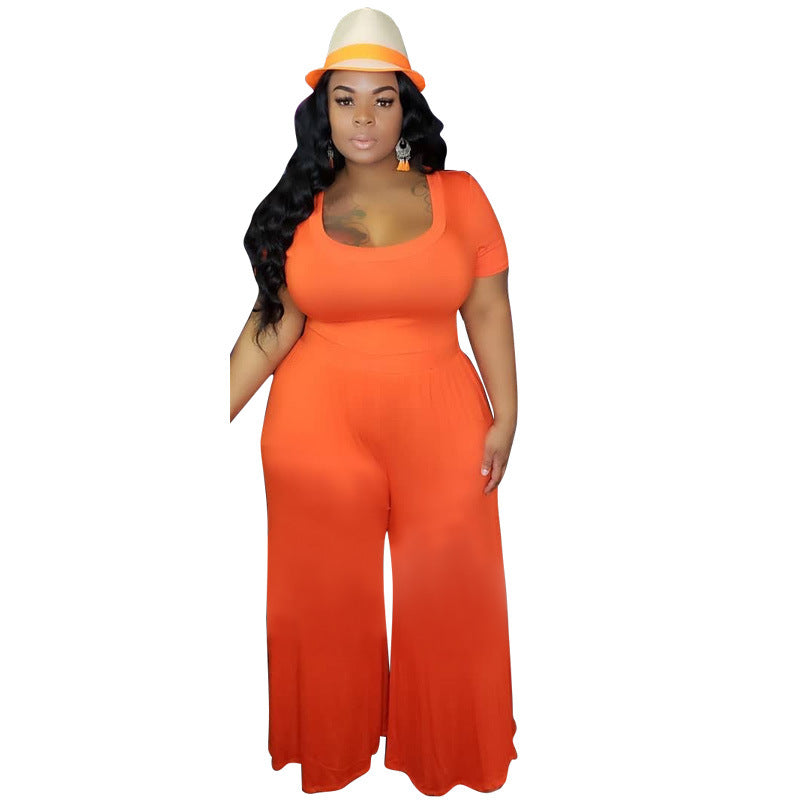 Sensational Spark Casual Plus Size Jumpsuit