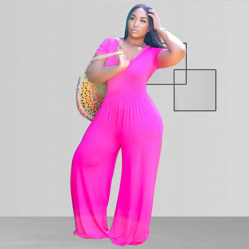 Sensational Spark Casual Plus Size Jumpsuit