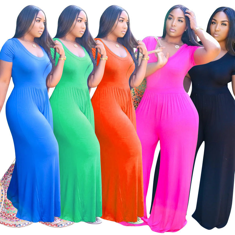 Sensational Spark Casual Plus Size Jumpsuit