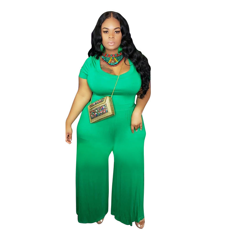 Sensational Spark Casual Plus Size Jumpsuit